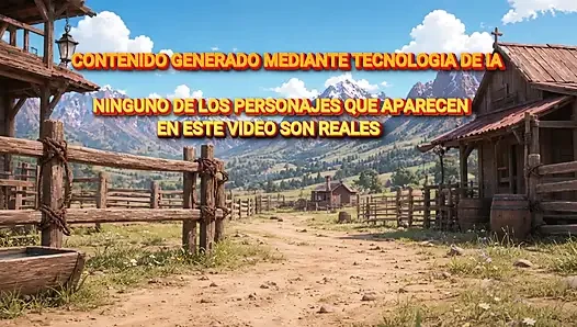 Sex on the ranch porn in Spanish - AI porn