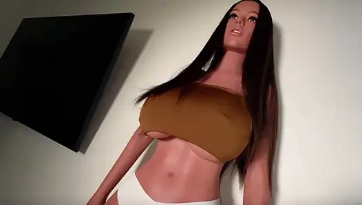 Teens stole sex cyborg#1 My ass is better than her tits