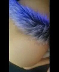 Amateur doggy style homemade with butt plug