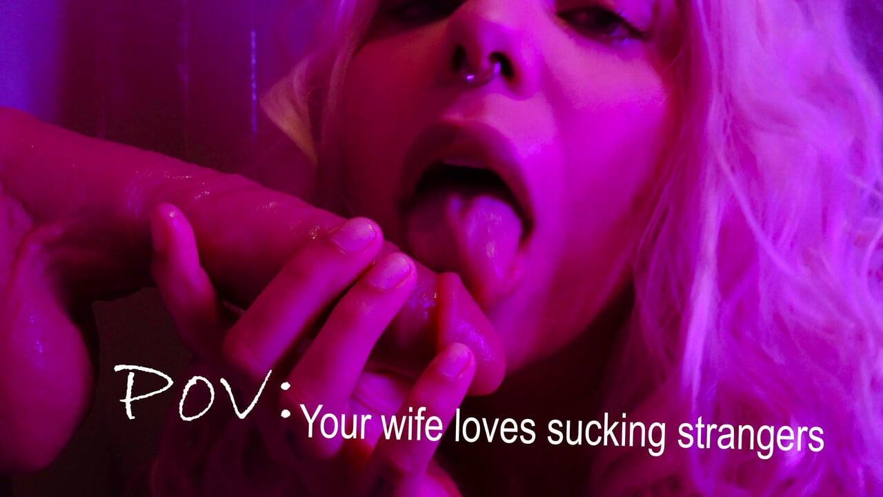 Kocanın Bakış Açısı: Karının Glory Hole'da Bir Yabancıya Sakso Çekmesini İzlemek