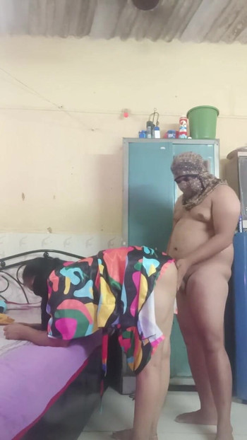 Emotional moment from "Aunty ke chudai sexy nighty"
