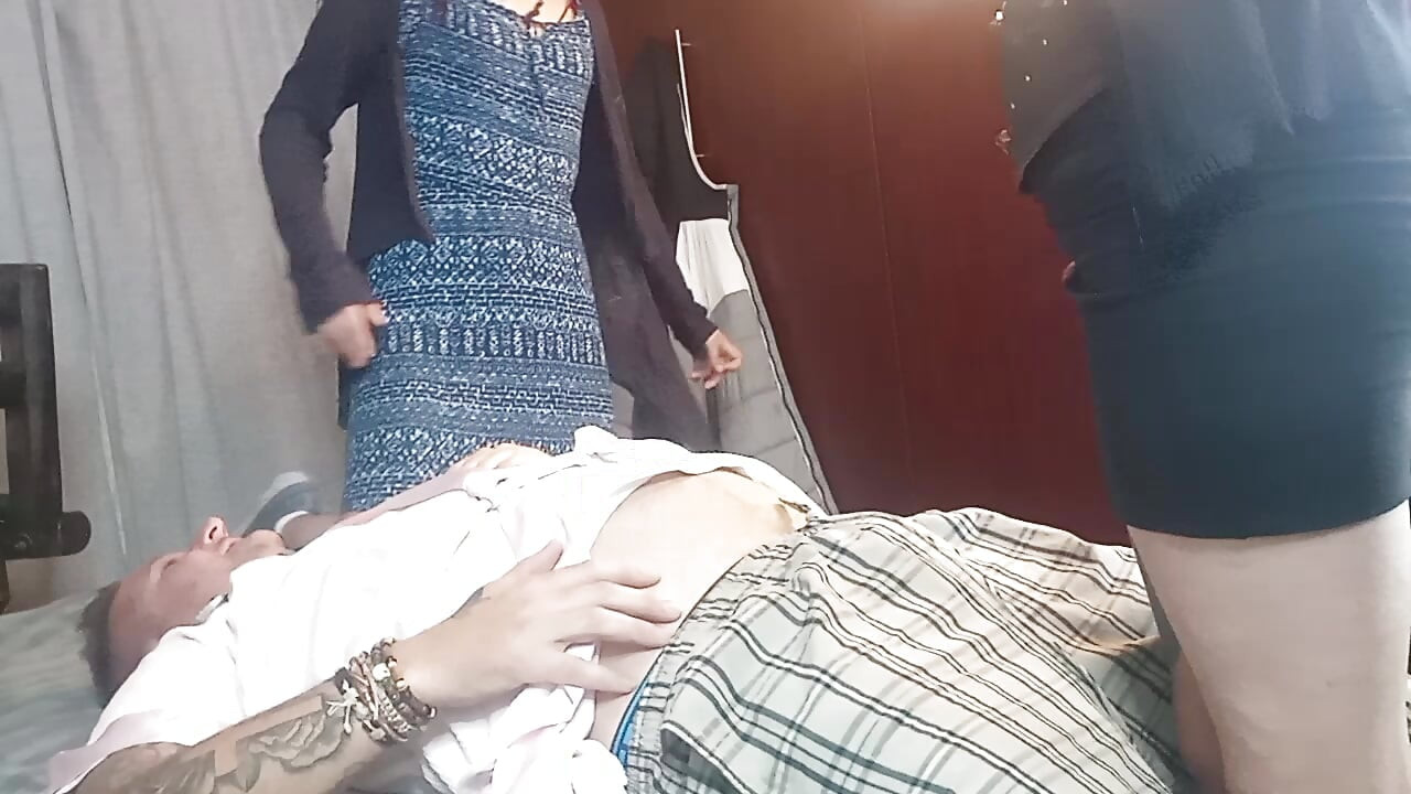 Gang bang group sex