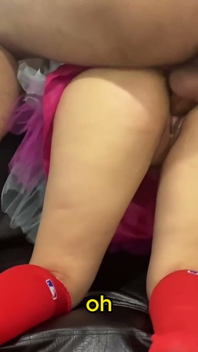 My innocent stepdaughter is sending provocative videos to her boyfriend I like to see her like that with that skirt and then her in a video | Clip 2