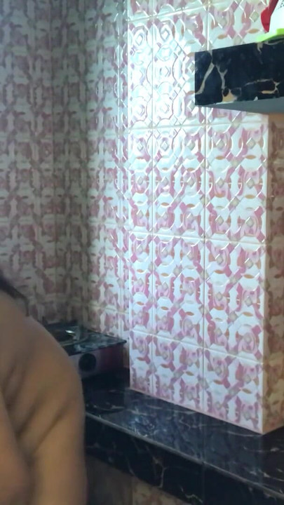 Thrilling moment from "Home Alone Step Brother Sister Kitchen Romantic Fuck"