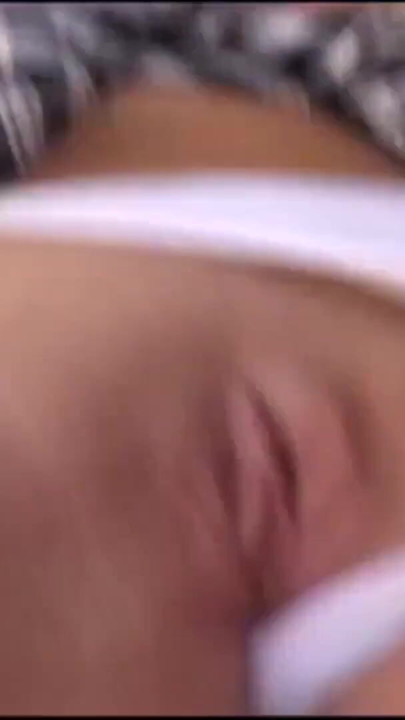 Brunette college student teen with natural tits gets a facial after car sex | Clip 1