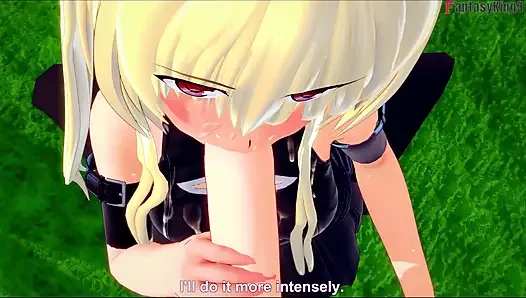 Yami konjiki sepong konjiki - to love ru
