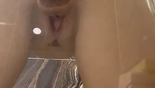 Close up fuck Paly in bathroom