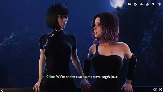 Fresh Women #2 - Chloe & Julia Turn One Bottle of Wine Into Threesome Sex