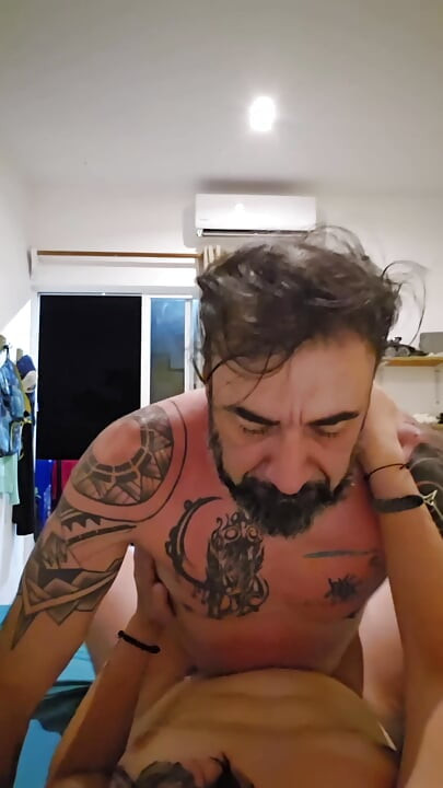 So we enjoyed our vacation, we loved to fuck with the window open