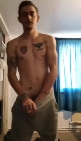 masc lad in thong
