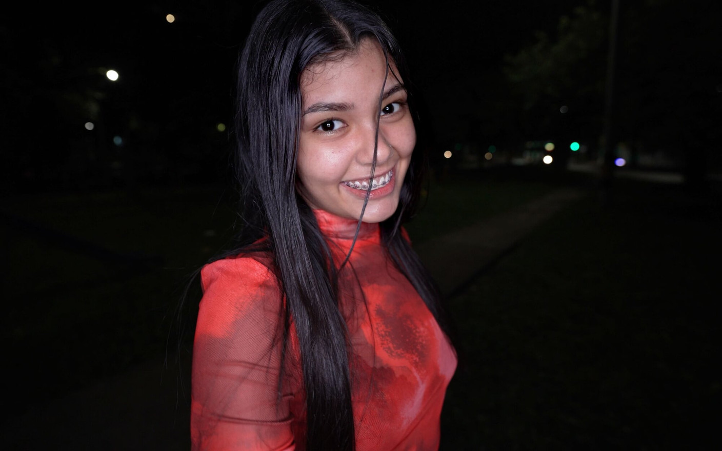 Horny Girlfriend Can’t Wait to Get Home and Fuck