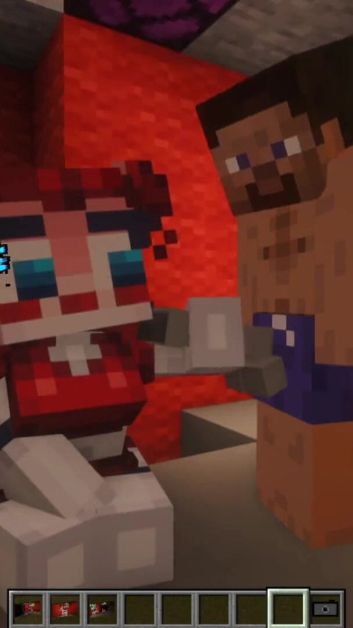 Minecraft Sexcraft The Jenny Mod fnaf - Some real nice poses from an animatronic and a hand job | Clip 2