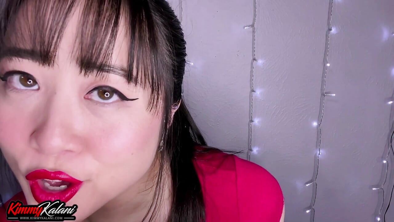 Asian step-sis helps you cum