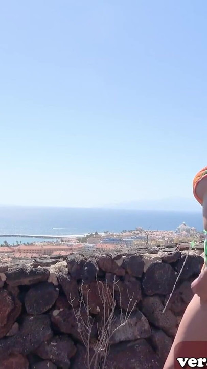 Blonde Mallorca tourist fucked by 2 German vacationers on the beach | Clip 1