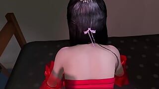 3Dコスプレ中国人花嫁が巨根で浮気