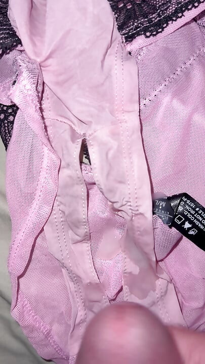 Cum of wife’s panties 49