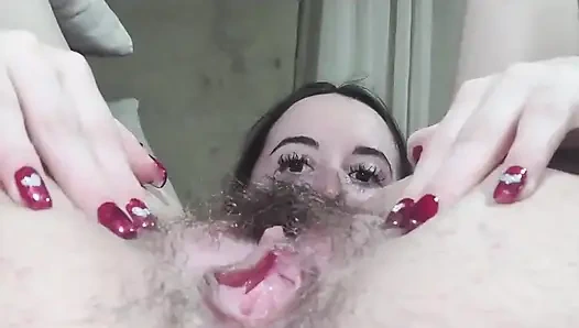 Hairy Pussy Close up