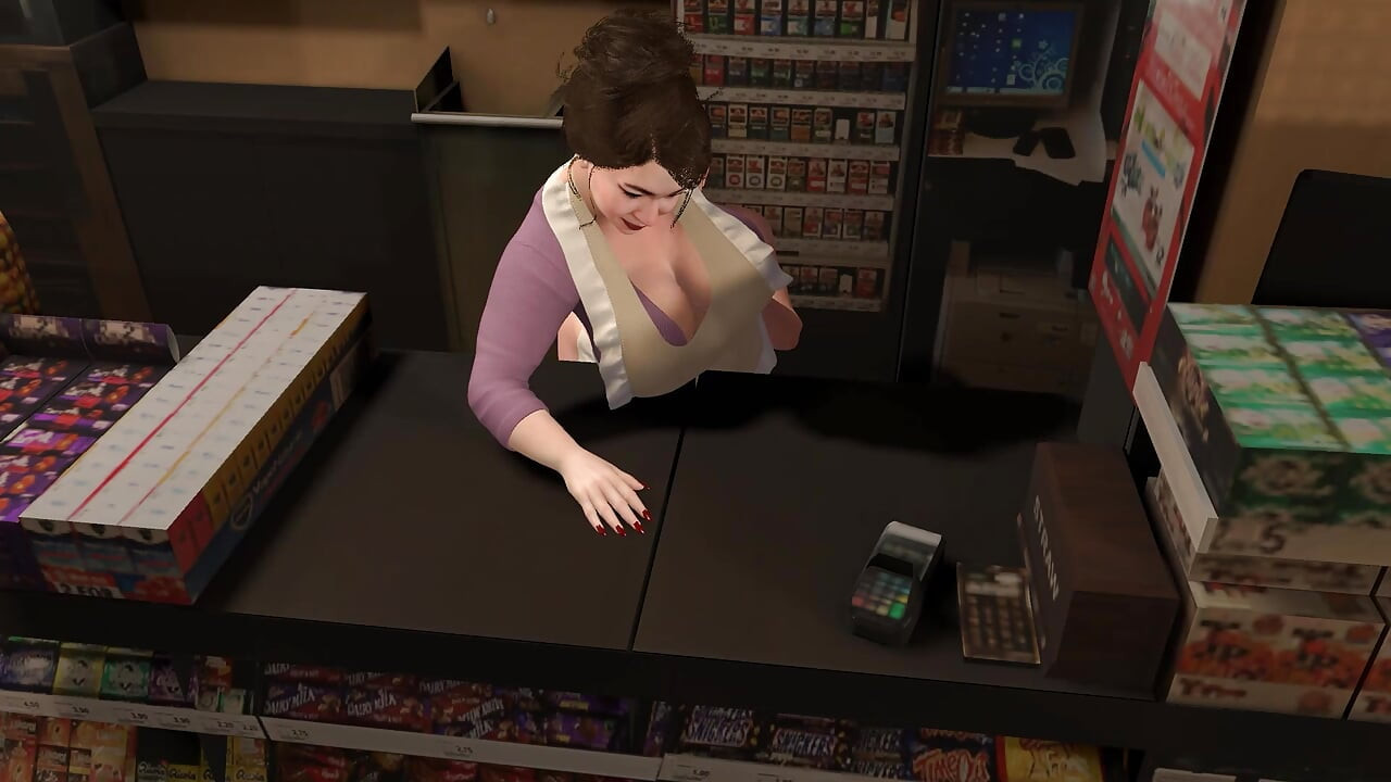 The MILF in the Convenience Store Wants to Fuck