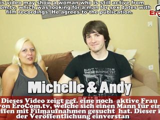 German chubby blonde girlfriend – couple’s first casting