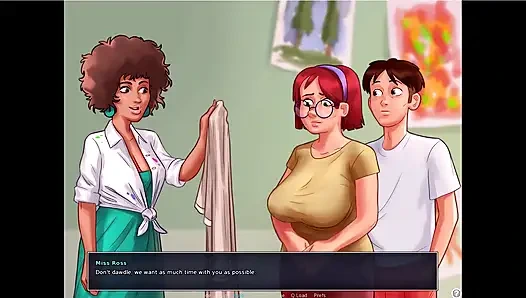 Yaz mevsimi efsanesi - Johannes ve bayanlar bottelde oynaşıyor ... Erik ve Johannes Bayan Johnson'ı sikiyor.