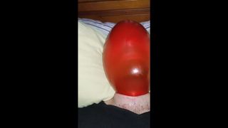 Lateksowa głowica balonu