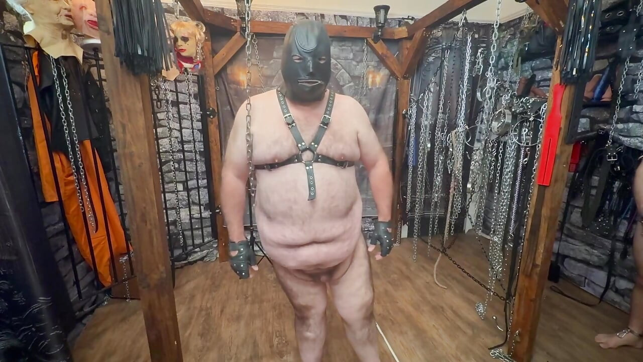 Domina Satana ve Lanista Bear ile tuvaletler ilk seans