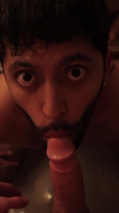 Powerful moment from "POV Blowjob Cum Eating stepdaddy Camilo Brown Sucking Big Cock Twink Nico Mucci"