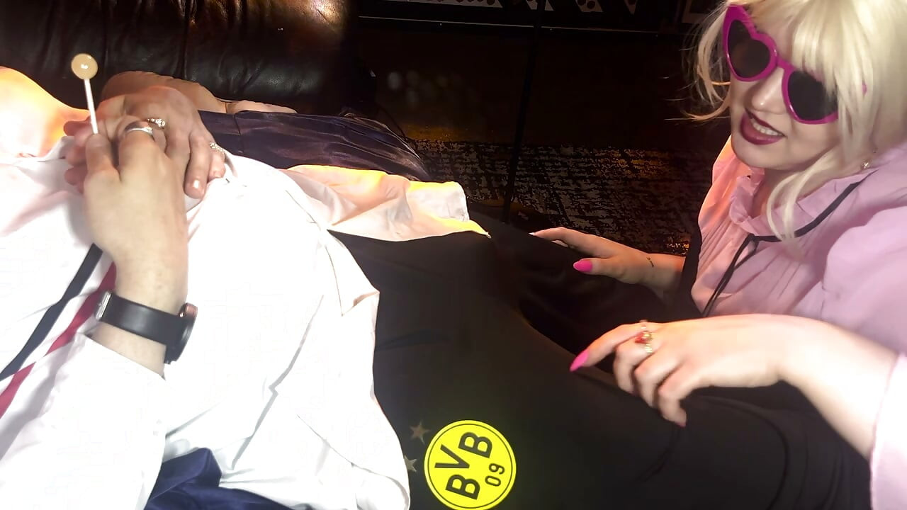 Mistress Has Some Fun with My Sph Cuck!