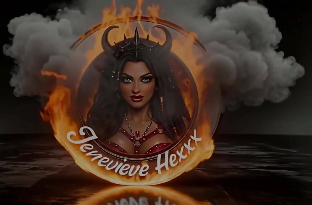 Diosa tatuada tetona Jenevieve Hexxx da instrucciones de paja!