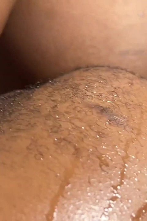African Ebony Wears No Panties When I Entered Her Room