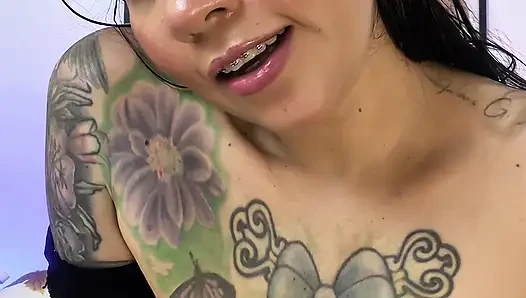 Dirty Chubby MILF Milks You Dry by Squeezing Your Cock with Her Pussy and Thighs