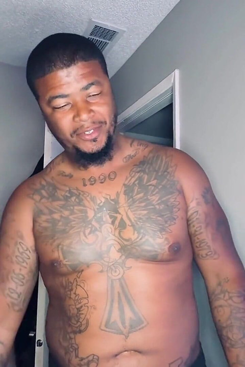 Tatted Barbie Catches Peeping Tom and Makes Him Watch Her Get Fucked by BBC