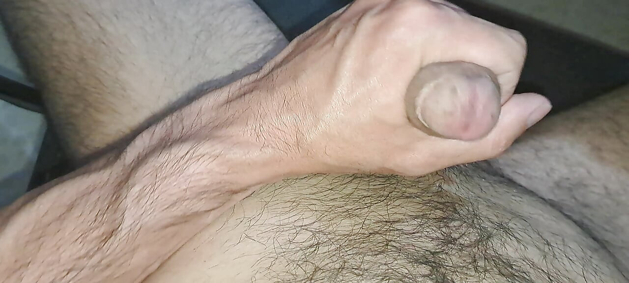 Cumshot control while watching porn.