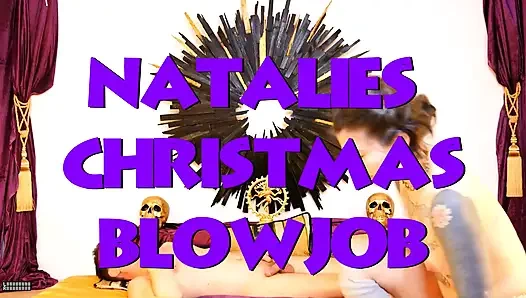 Natalie's Christmas Blowjob - Full Game