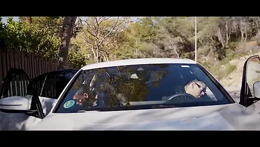 Skinny Wifey Gets Hard Fucked From 3 Big Dicks