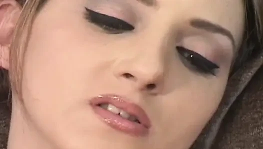 College Slut From France Got Her Face Fucked