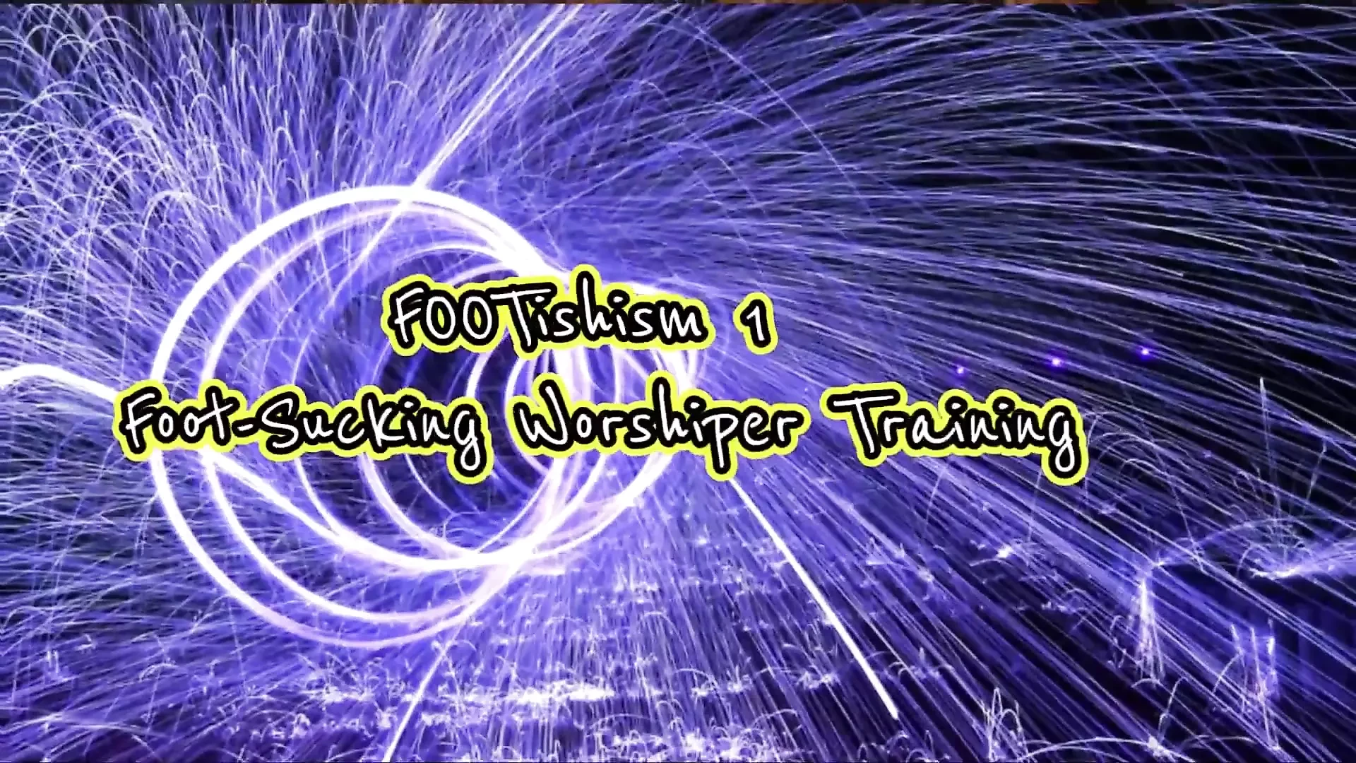Footishismus 1 fußlutschendes anbetungstraining