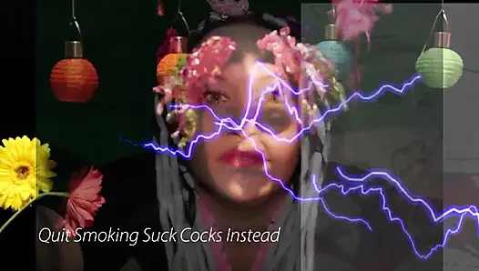 Aufhören, zu rauchen, lutschen sie stattdessen schwänze