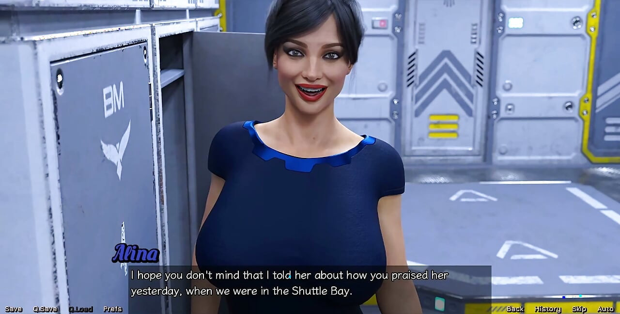Stranded in Space - Big Tits MILF Wants to Talk
