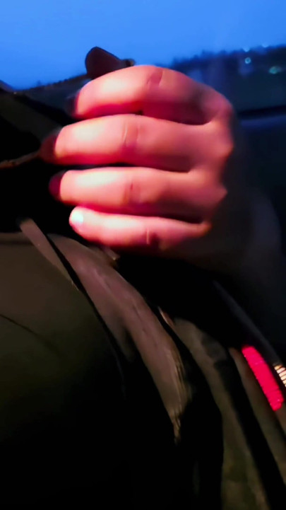 El viaje en solitario a 4k salió mal: conocí a una chica misterioso en la carretera del bosque - audio de sexo completo | Clip 1