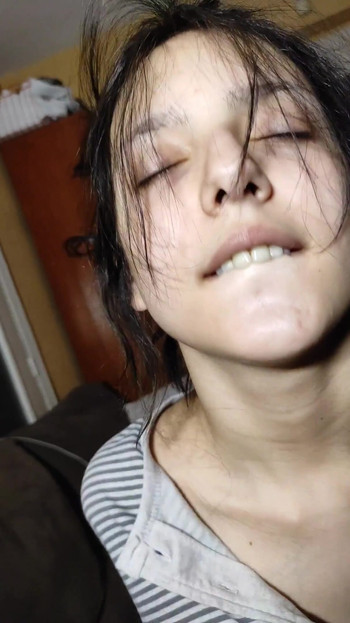 Jaw-dropping moment from "Adorable  teen pussy fucked and internal creampie in close-up"