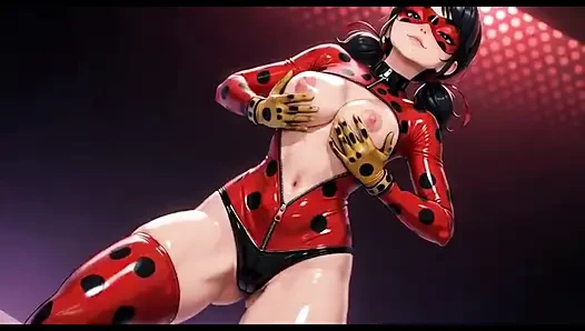 Ladybug Shiny Latex Hentai Tease Big Tits Compilation FULL
