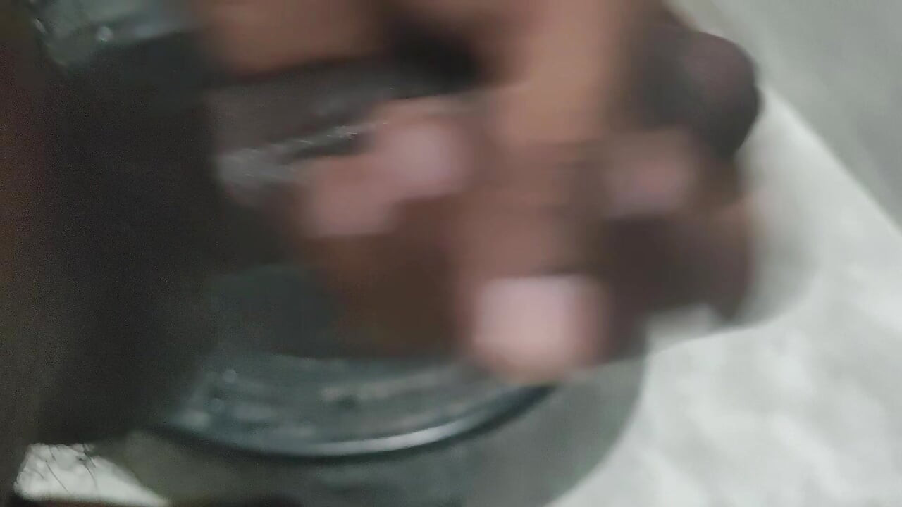 Tight cock in bathroom part 1