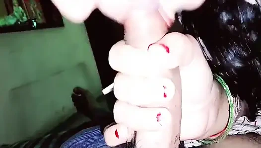 Video rekaman seks romantis pasangan india lagi asik nyepong kontol