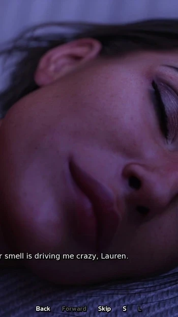 Captivating moment from "Sharing a Bed with My Stepmom - 3D Hentai Animated Porn - Life in Santa County"