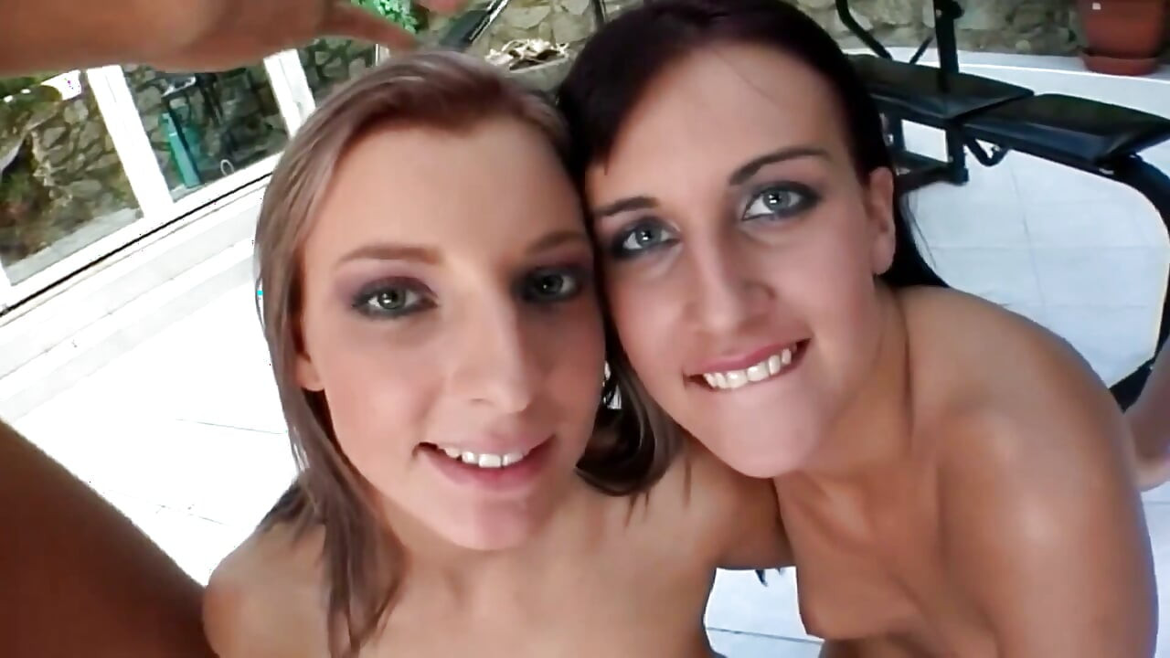 Natalia y Morgan con Bob, Lauro Giotto, Mugur, Nick Lang, Peter, Vit girls blowbang