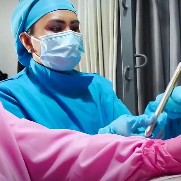 Femdom Sounding in Bondage by Dominafire