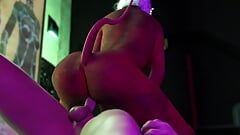 Projekt Passion Hot Blonde Busty & Big Booty Demon Fucked Doggystyle & Cowgirls Big Dick with Cumshot