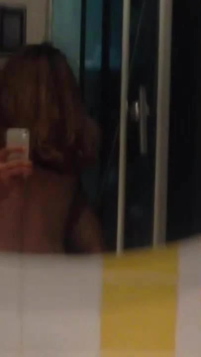 cheating czech redhead milf riding me in shower