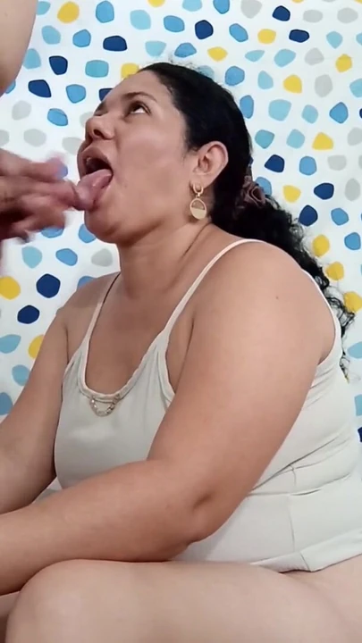 Emotional moment from "Mature in panties"